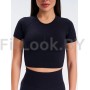 Рашгард FITBASE Short Sleeve Black