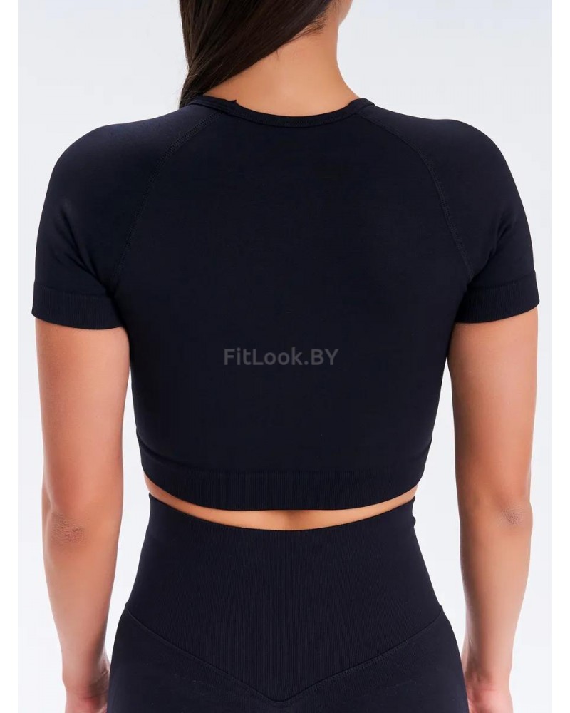 Рашгард FITBASE Short Sleeve Black