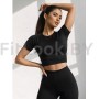 Рашгард FITBASE Short Sleeve Black