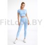 Рашгард FITBASE Short Sleeve Blue