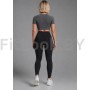 Рашгард FITBASE Short Sleeve Dark Grey