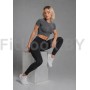 Рашгард FITBASE Short Sleeve Dark Grey