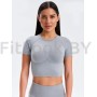 Рашгард FITBASE Short Sleeve Light Grey