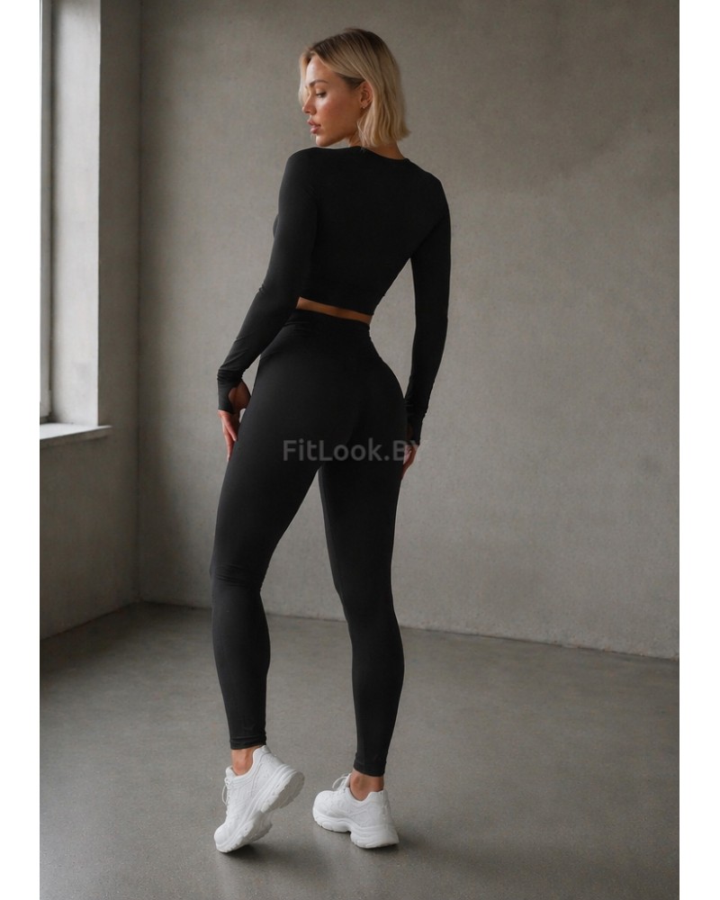 Рашгард FITBASE Long Sleeve Black