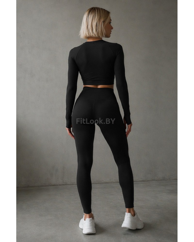 Рашгард FITBASE Long Sleeve Black