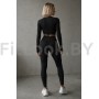 Рашгард FITBASE Long Sleeve Black