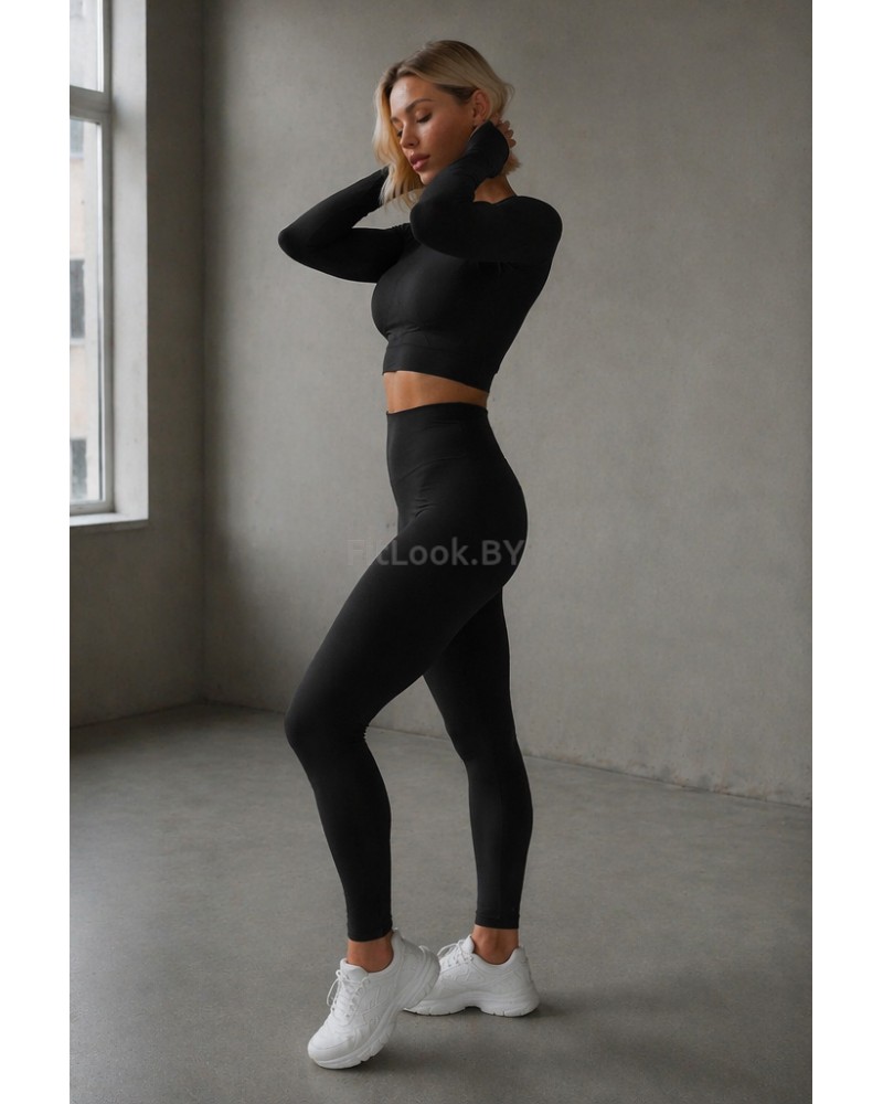 Рашгард FITBASE Long Sleeve Black