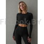 Рашгард FITBASE Long Sleeve Black