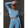 Рашгард FITBASE Long Sleeve Blue 