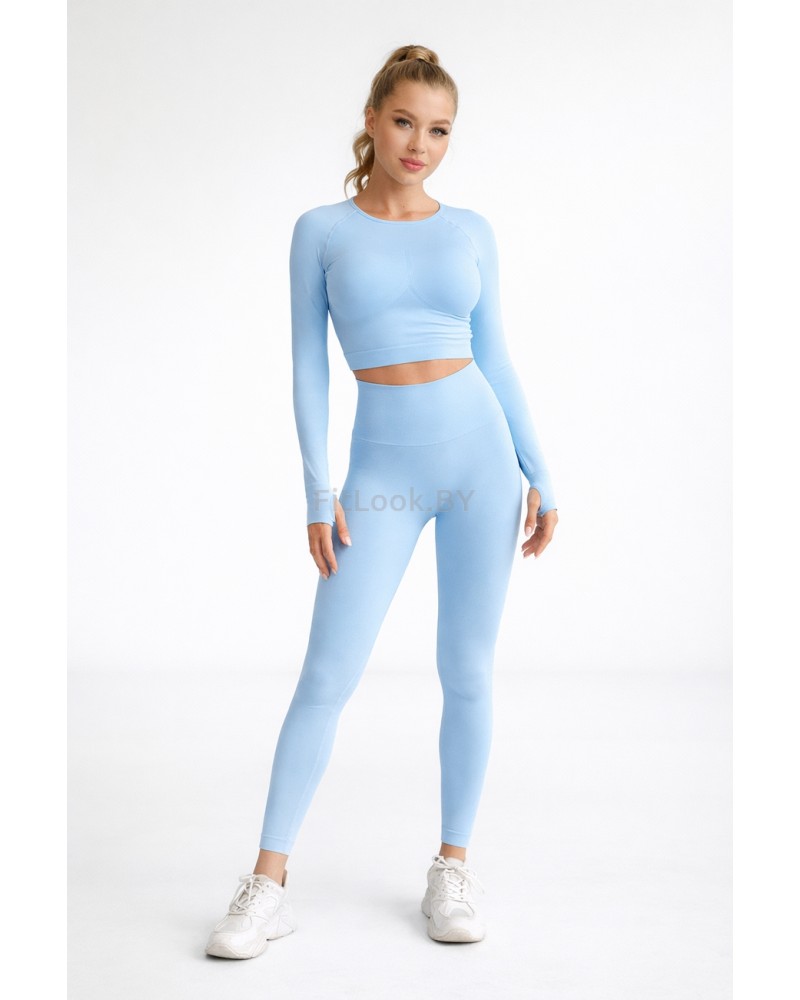 Рашгард FITBASE Long Sleeve Blue 