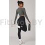 Рашгард FITBASE Long Sleeve Dark Grey
