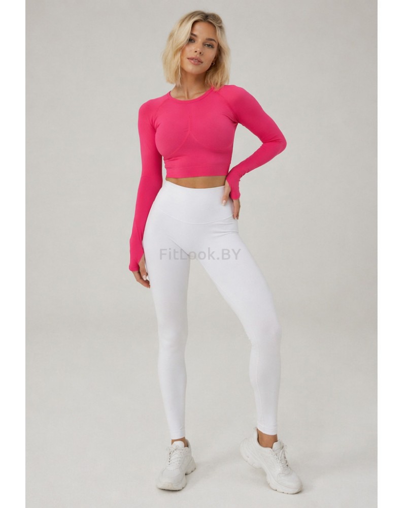 Рашгард FITBASE Long Sleeve Pink