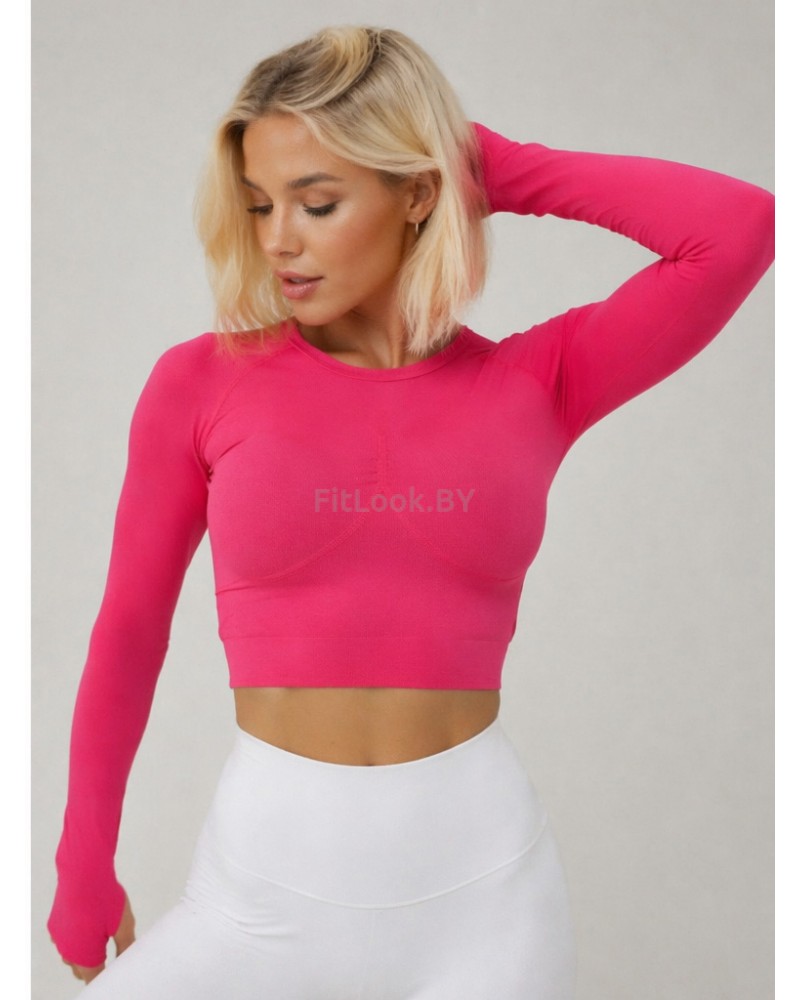 Рашгард FITBASE Long Sleeve Pink
