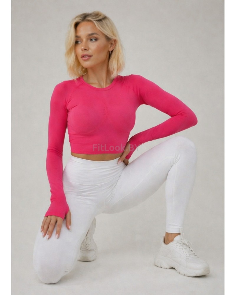Рашгард FITBASE Long Sleeve Pink