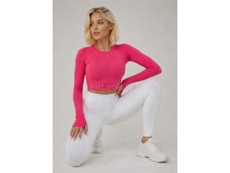 Рашгард FITBASE Long Sleeve Pink
