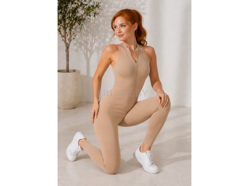 Комбинезон FITBASE Long Beige
