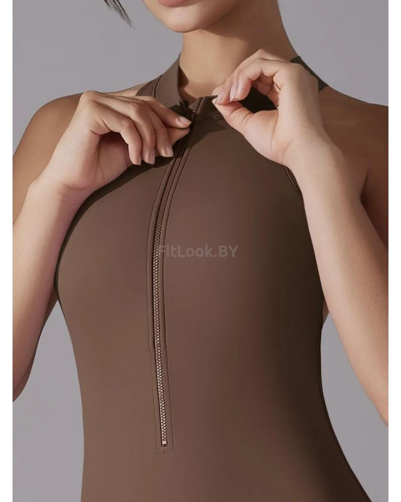 Комбинезон FITBASE Long Brown