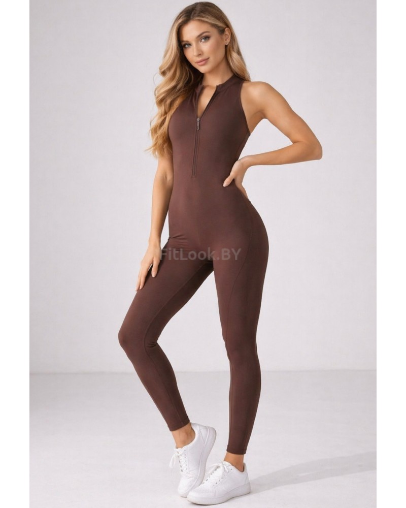 Комбинезон FITBASE Long Brown