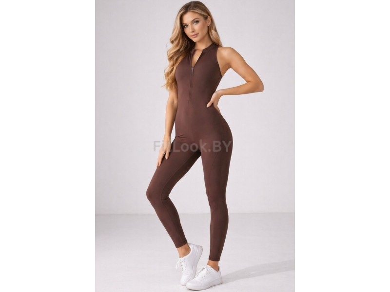Комбинезон FITBASE Long Brown