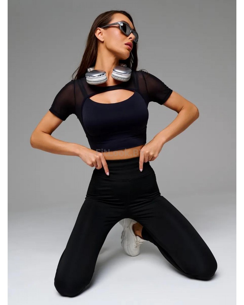 Рашгард FITBASE Elastic Black
