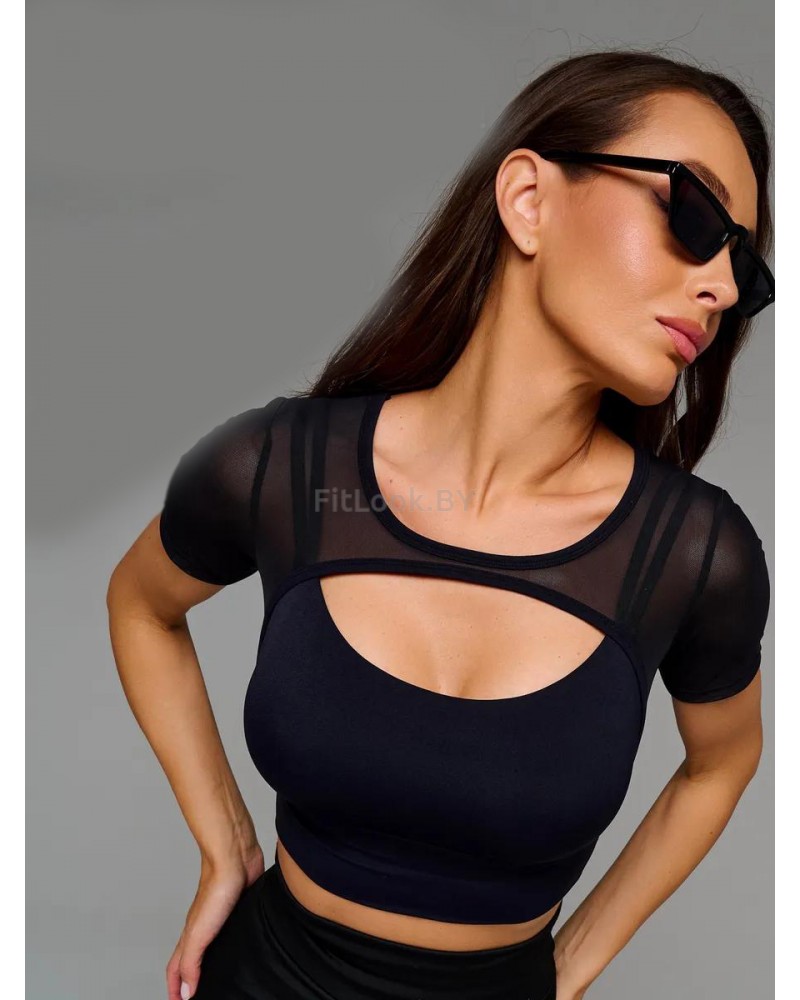 Рашгард FITBASE Elastic Black