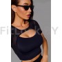 Рашгард FITBASE Elastic Black