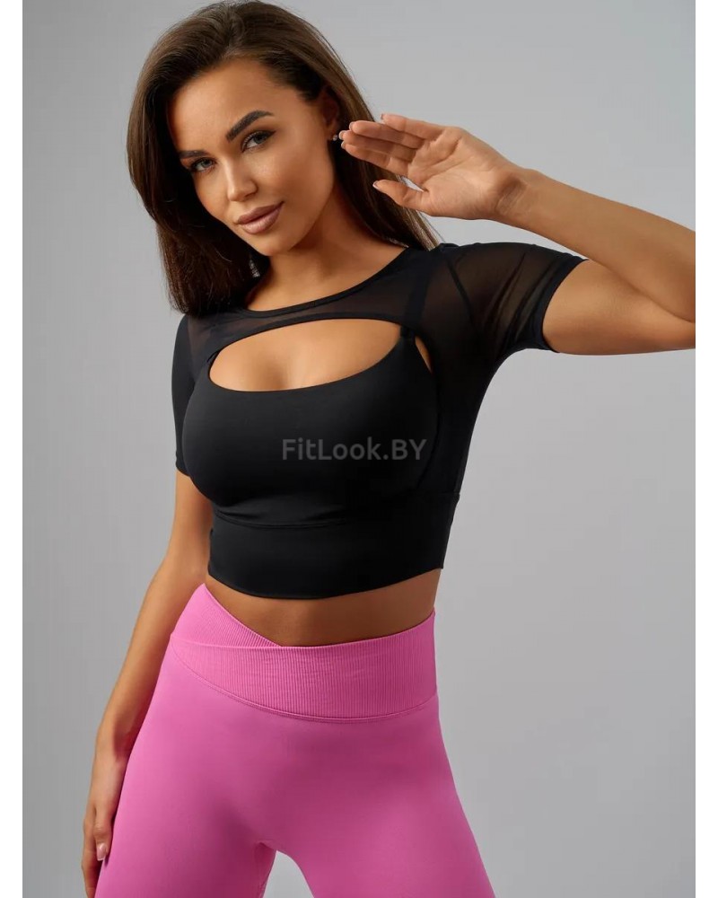 Рашгард FITBASE Elastic Black
