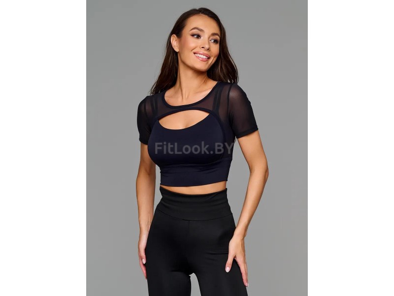 Рашгард FITBASE Elastic Black