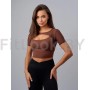Рашгард FITBASE Elastic Brown