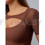Рашгард FITBASE Elastic Brown