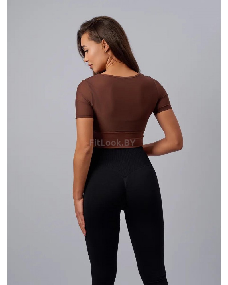 Рашгард FITBASE Elastic Brown