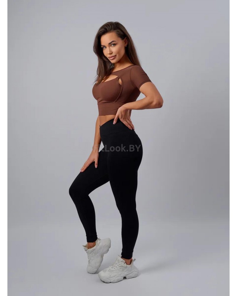 Рашгард FITBASE Elastic Brown