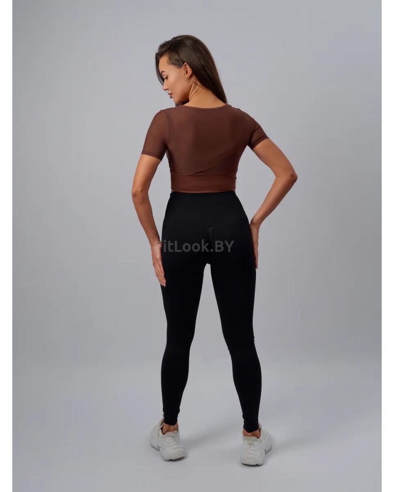 Рашгард FITBASE Elastic Brown