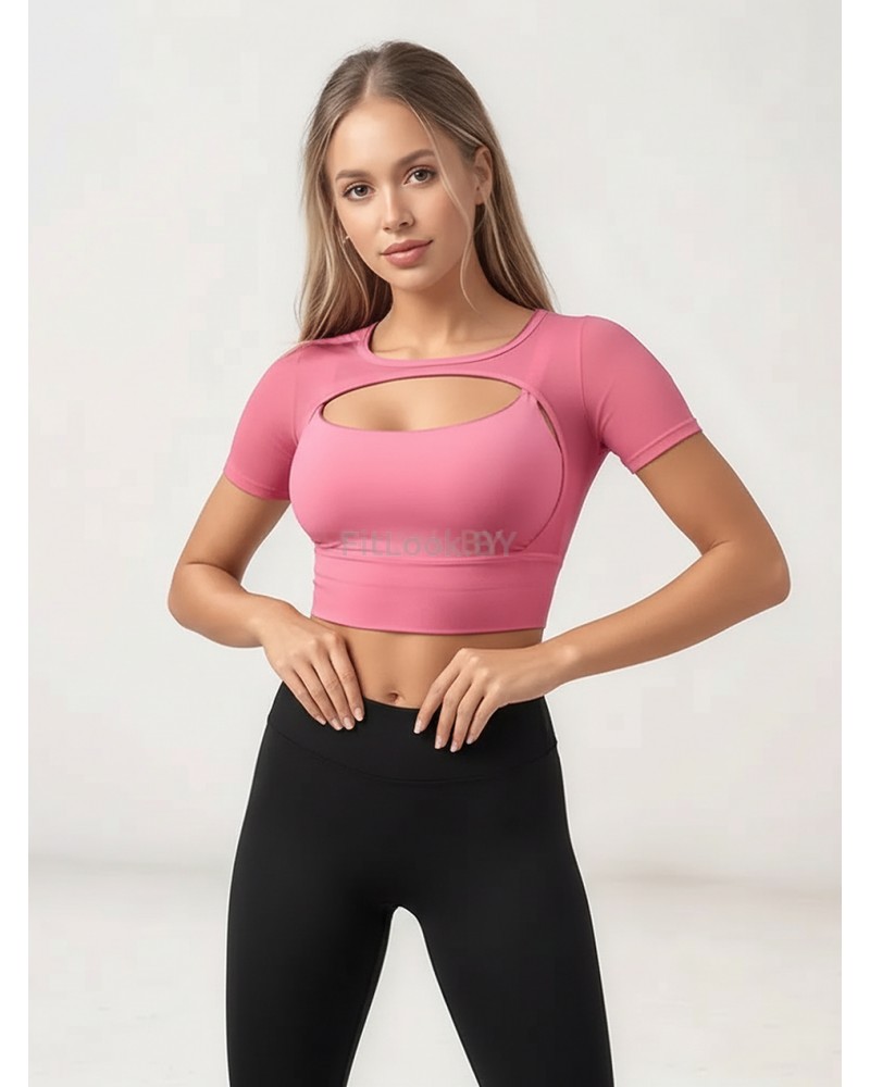 Рашгард FITBASE Elastic Pink