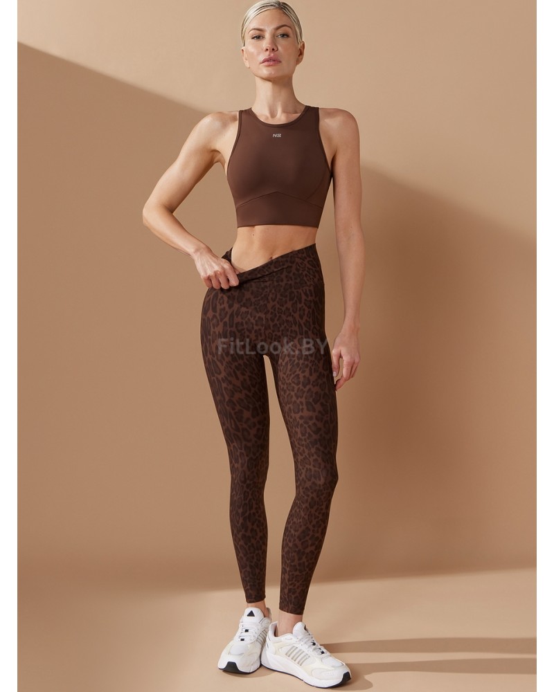 Спортивное бра NEVERLATE с открытой спиной Brownie