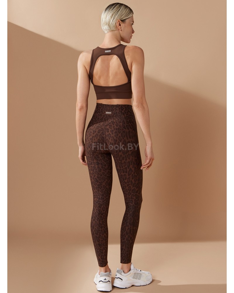 Спортивное бра NEVERLATE с открытой спиной Brownie