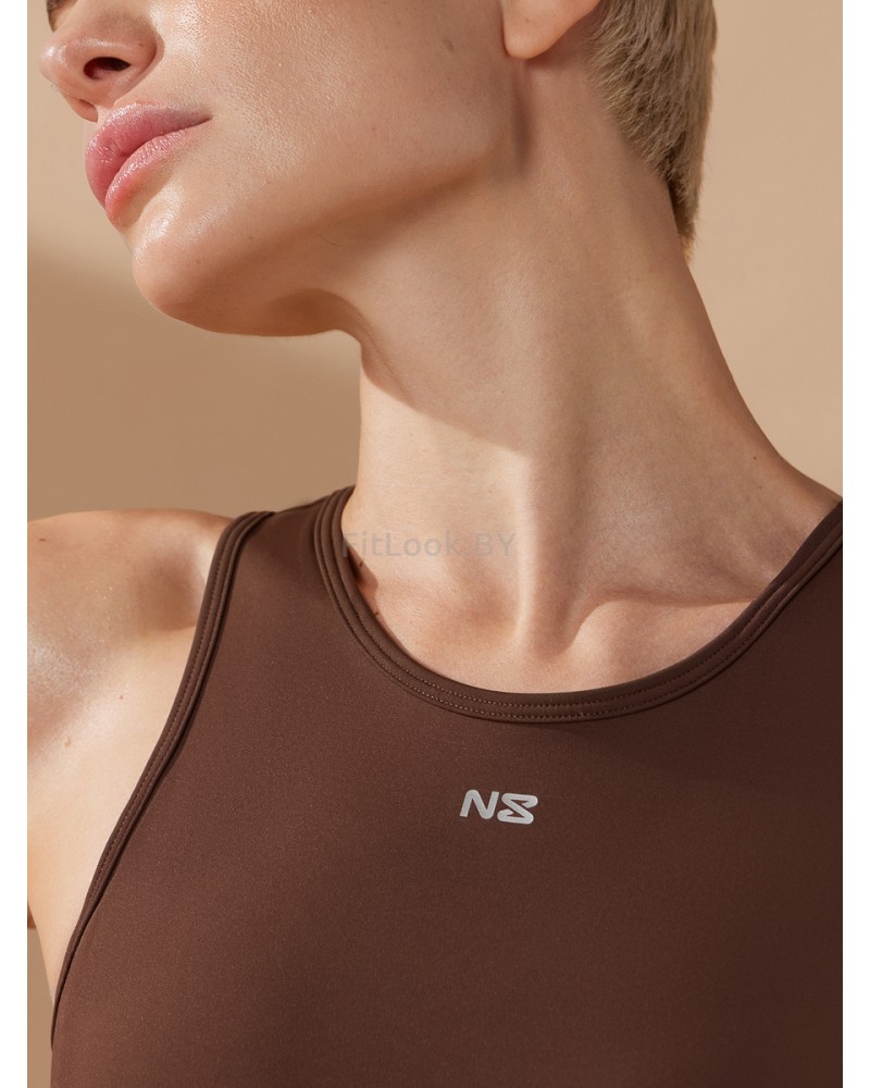 Спортивное бра NEVERLATE с открытой спиной Brownie