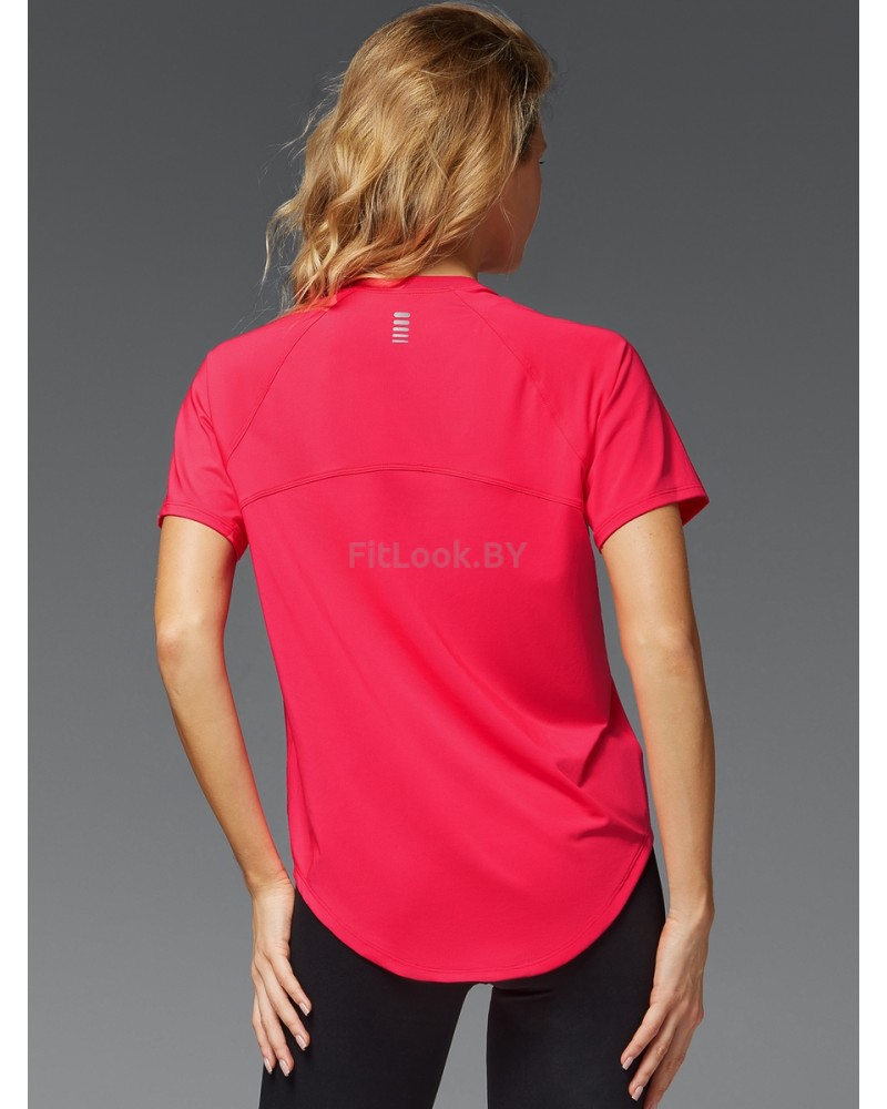Футболка свободного силуэта  Neverlate коралловая