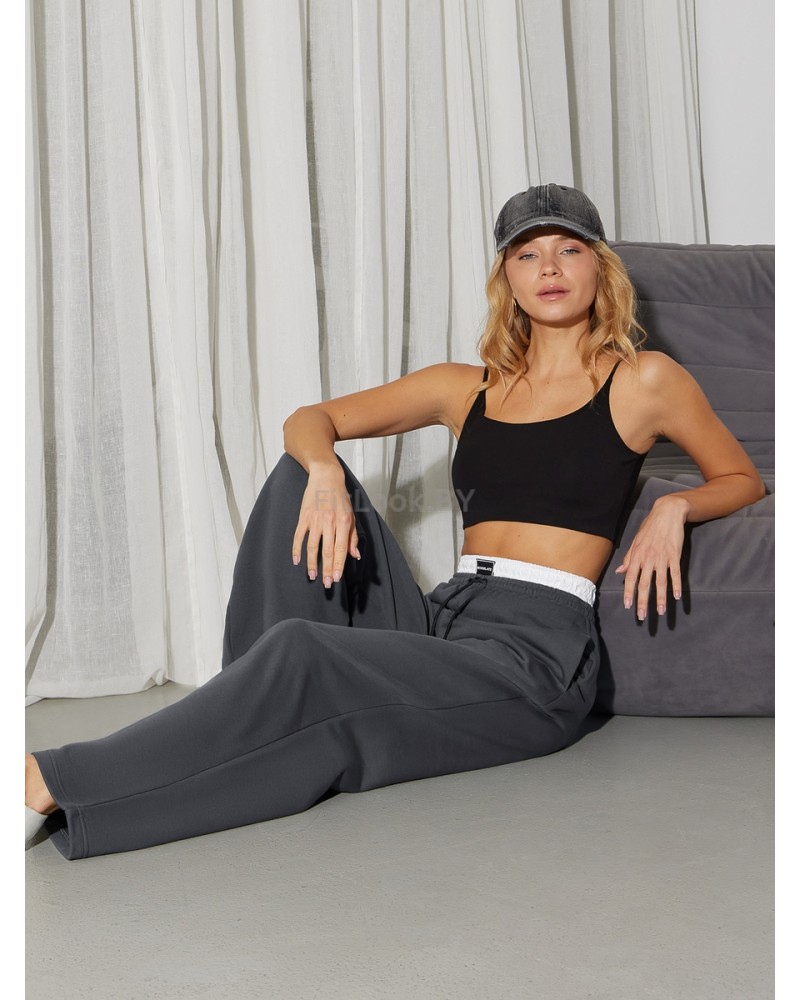 Спортивные брюки Neverlate Twin Dark Melange