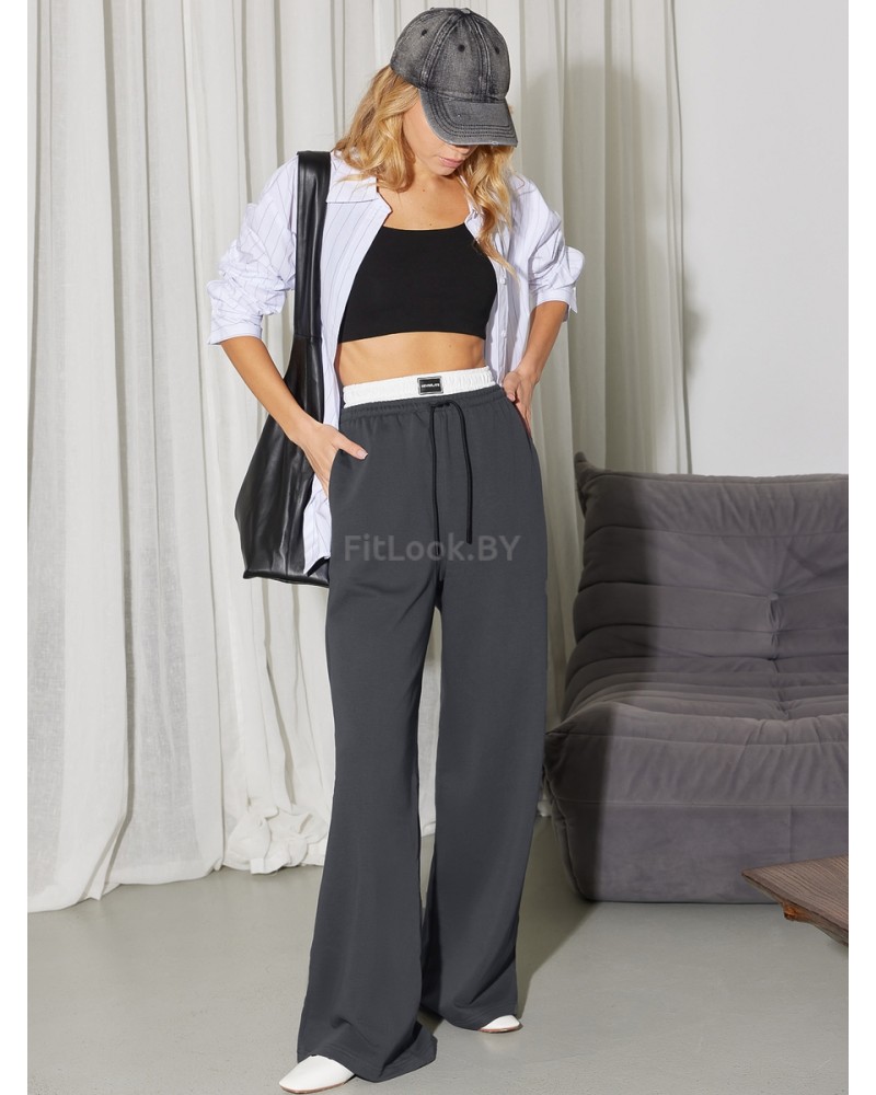 Спортивные брюки Neverlate Twin Dark Melange