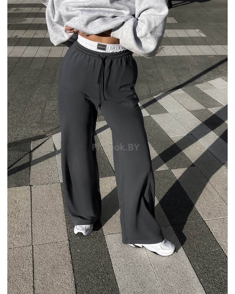 Спортивные брюки Neverlate Twin Dark Melange