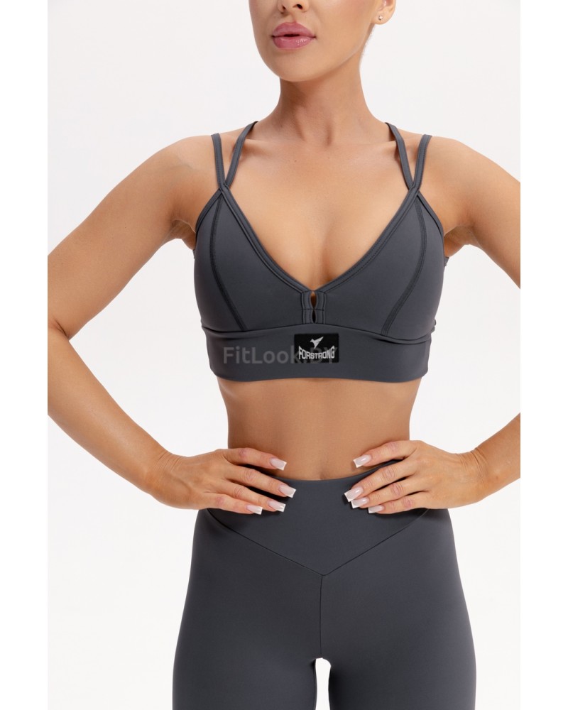 Топ Box Bra Dark Grey