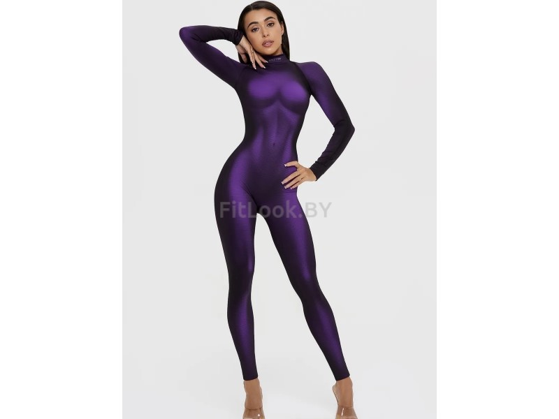 Комбинезон Bona Fide: Catsuit "Naked Violet"
