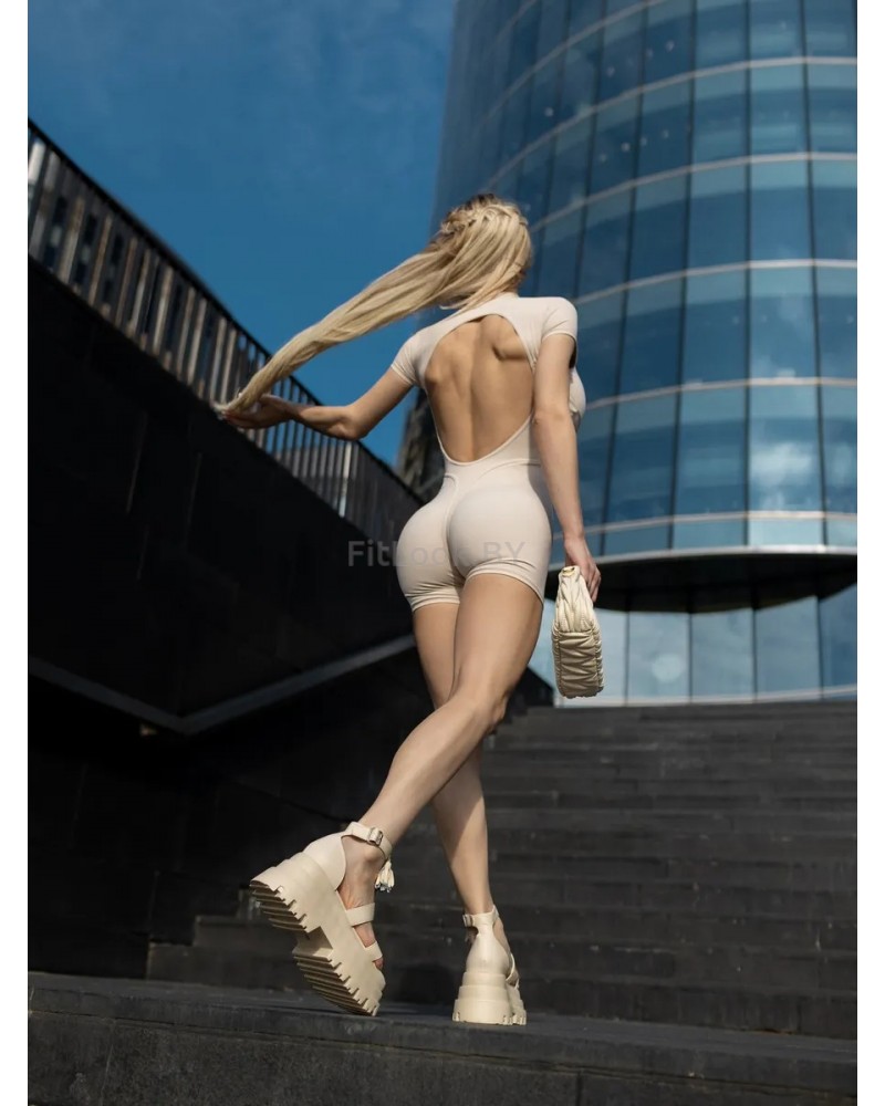 Комбинезон Bona Fide: Extra Sexy Back "Nude"