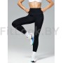 Спортивные леггинсы с корректирующим поясом Neverlate Correct Black
