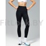 Спортивные леггинсы с корректирующим поясом Neverlate Correct Black