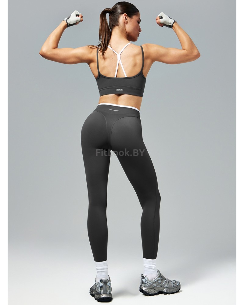 Спортивные моделирующие леггинсы Neverlate Modeling Grey 