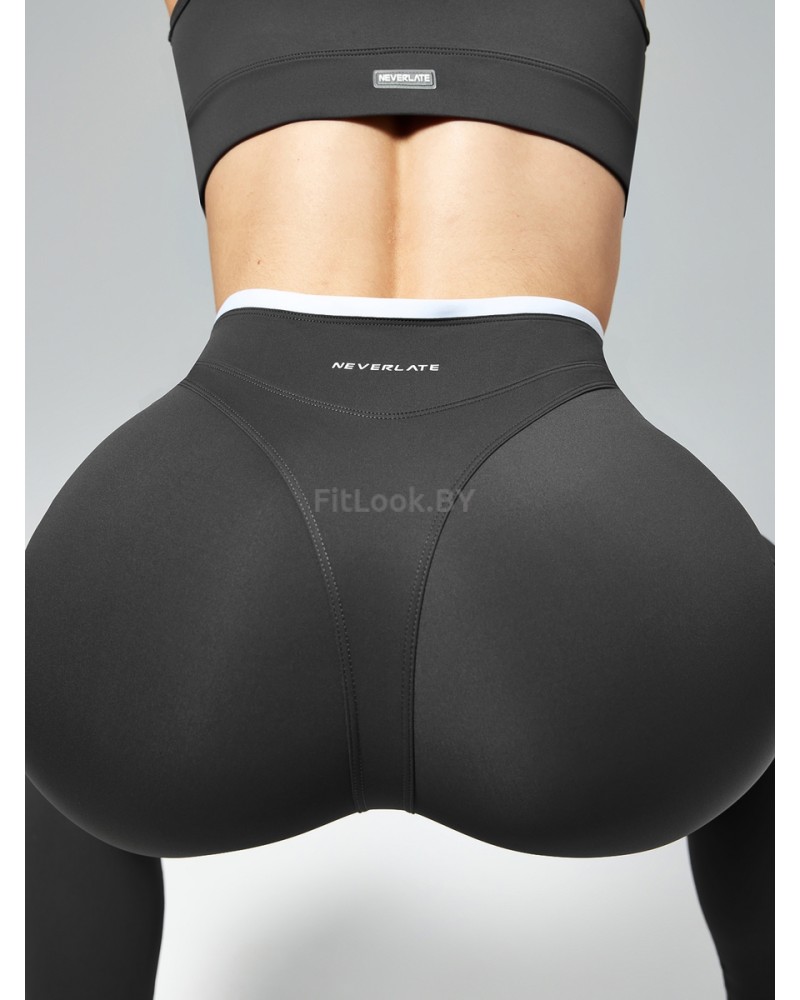 Спортивные моделирующие леггинсы Neverlate Modeling Grey 