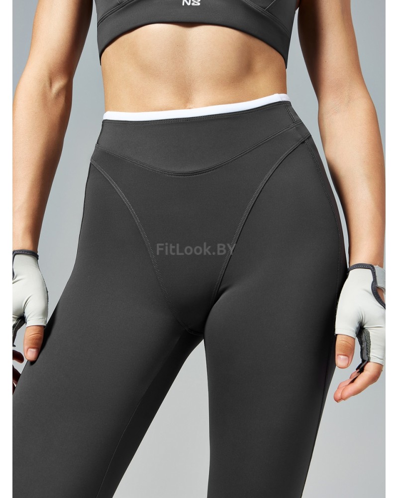 Спортивные моделирующие леггинсы Neverlate Modeling Grey 