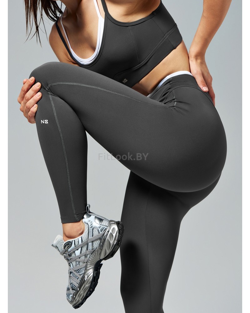 Спортивные моделирующие леггинсы Neverlate Modeling Grey 